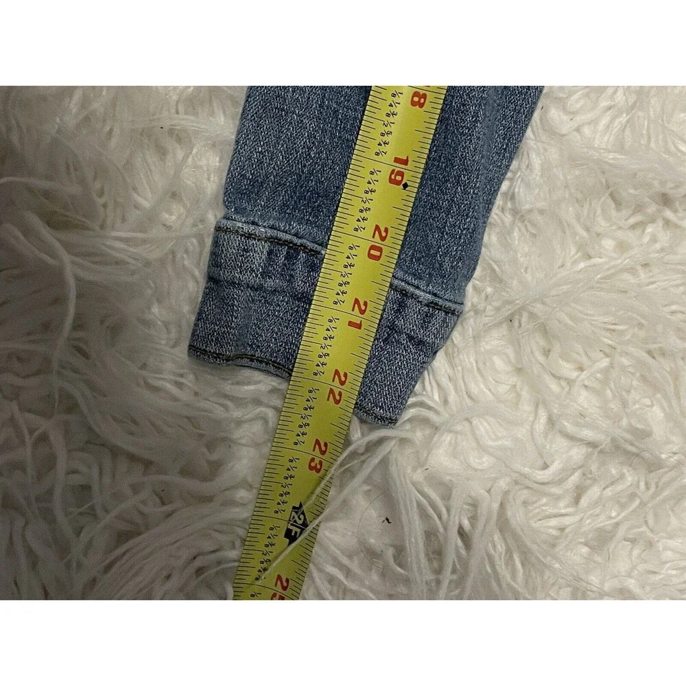 Levi's Trucker Denim Jean Jacket 730S Womens Size Small - Picture 6 of 8